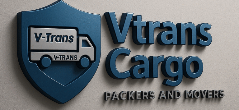V Trans Cargo Packers and Movers Logo 2