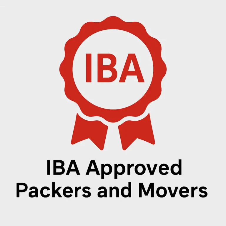 IBA Approved Packers and Movers, IBA Certified Relocation